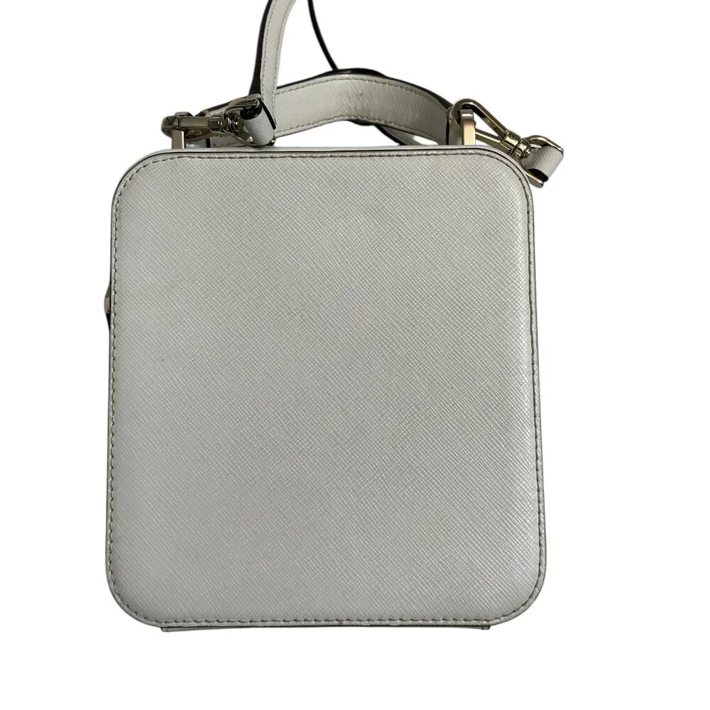 kate spade Women's Daisy Vanity Crossbody White Leather - Picture 2 of 10